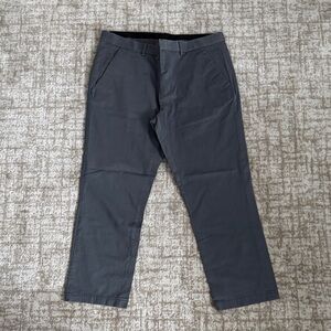 Calvin Klein Men's Shortened Khaki Pants